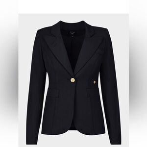 Dutchess Royal Black Blazer by Smythe